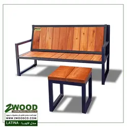 نیمکت حیاط لاتینا