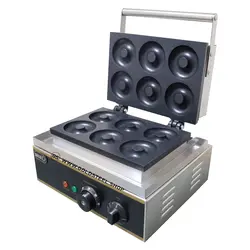 وافل ساز دونات 6تایی بست مدل pfyx-6a - گلد استیل-تجهیزات آشپزخانه صنعتی