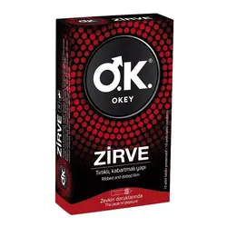 کاندوم اوکی مدل Zirve بسته 10 عددی اصل - آنیسا مارکت