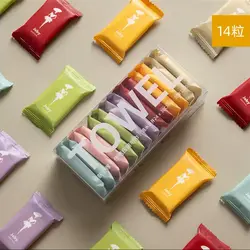 دستمال جادویی فشرده سفری مدل Towel بسته 14 عددی - فروشگاه خانم آقا | khanomagha