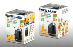 آب پرتقال گیر مشکی نیولند مدل Orange juice NEWLAND NL-2778BL