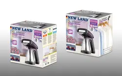 اتو بخار گر ایستاده بدون پایه نیولند Manual steam iron NEWLAND NL-2599BL