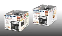 اسپرسو ساز 2 کاره نیولند مدل espresso maker NEWLAND NL-2740BS