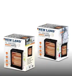 بخاری برقی نیولند مدل Quartz Heater NL-2803BL