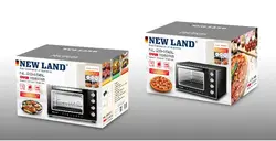 اون توستر 45 لیتر نیولند مدل toaster NEWLAND NL-2945BL