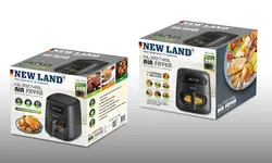 سرخ کن 6 لیتری بدون روغن نیولند مدل Fryer without oil NEWLAND NL-2974BL