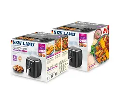 سرخ کن بدون روغن 6 لیتری نیولند مدل Fryer without oil NEWLAND NL-2710B