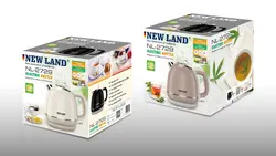 کتری برقی درب الماسی نیولند مدل Electric kettle NEWLAND NL-2729BL