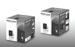 یخ ساز مشکی نیولند مدل ice maker NEWLAND NL-3056BL