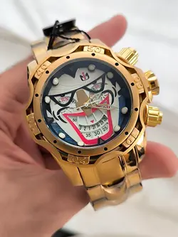 ☑️ROLEX     🤴 date just  (king)                         رولکس دیت جاس مردونه   دارای روز شمار  رنگ طلایی قفل کلیپسی رول