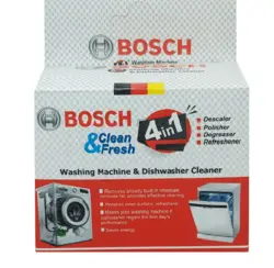 جرمگیر ماشین ظرف شویی و لباس شویی قرصی بوش بسته 10 عددی - نمایندگی بوش سرویس اهواز