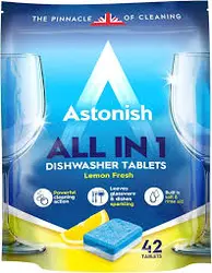 قرص ماشین ظرفشویی آل این وان آستونیش Astonish ALL IN ONE - نمایندگی بوش سرویس اهواز