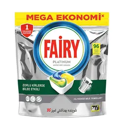 قرص ماشین ظرفشویی پلاتینیوم 96 عددی فیری Fairy - نمایندگی بوش سرویس اهواز