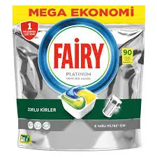 قرص ماشین ظرفشویی فیری پلاتینوم ۹۰ عددی - نمایندگی بوش سرویس اهواز