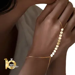 تمیمه طلا طرح پولکی کد LT430