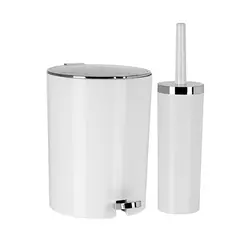 سطل و فرچه تایتان کروم