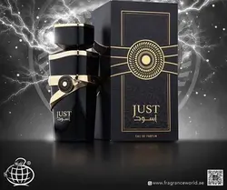 عطر ادکلن مردانه شرکت اصل فرگرانس ورد اسد ک، جاست اسود، رایحه نزدیک به ساواج الکسیر 100 میل
