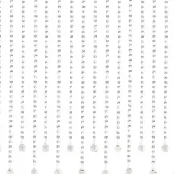 پرده آریا کریستال مدل کوتاه و بلند  عرض 150 و ارتفاع 70 سانتی متر(رنگ شامپاین)