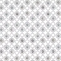 پرده آویز ترکیبی چوب و کریستال مدل رویا عرض100 ارتفاع 100 سانتیمتر(سفید)