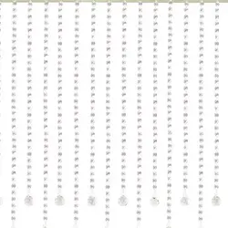 پرده آریا کریستال مدل کوتاه و بلند  عرض 150 و ارتفاع 50 سانتی متر(رنگ شامپاین)