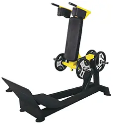 دستگاه هاگ پا مکانیکی ایستاده وزنه آزاد طرح بادی استرانگ - record tajhiz