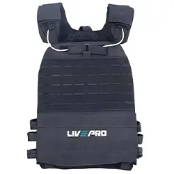 جلیقه وزنه متغیر LIVEPRO مدل LP8194 وزن 10کیلوگرم - record tajhiz