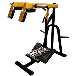 دستگاه بدنسازی ساق پا ایستاده وزنه آزاد - record tajhiz