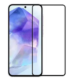 گلس گوشی سامسونگ A06 فول چسپ