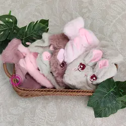 کیسه آبگرم پشمی طرح خرگوش | شفتالو