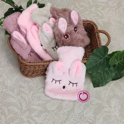 کیسه آبگرم پشمی طرح خرگوش | شفتالو