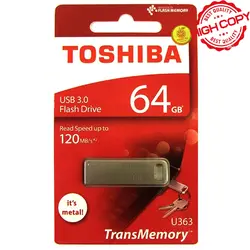 فلش 64 گیگ Toshiba مدل 363 با گارانتی مادام العمر
