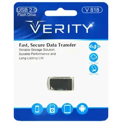 فلش 64 گیگ VERITY مدل 818 گارانتی مادام العمر