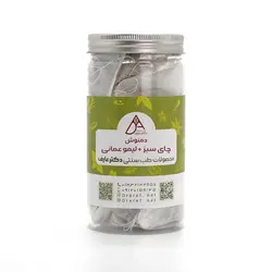 دمنوش کیسه ای ترکیبی چای سبز و لیمو عمانی - دکتر عارف