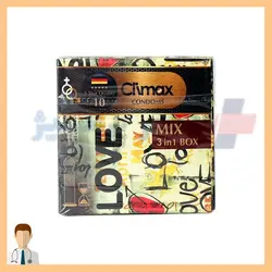 کاندوم 3 عددی کلایمکس مدل میکس mix | دکتر پرستیژ