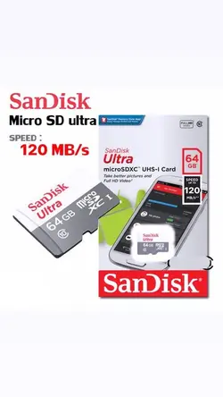 مموری 64 گیگ san disk