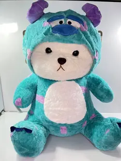 عروسک خرس لباس سالیوان