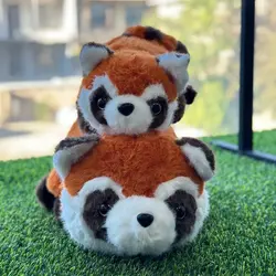 عروسک راکون پاندا دو چهره