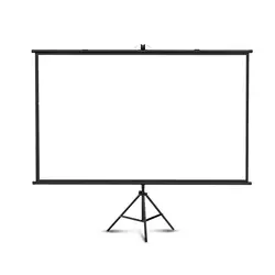 پرده نمایش ویدئو پروژکتور اسکوپ پایه دار 250*250