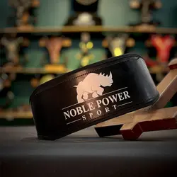 کمربند ورزشی تک لایه پشت ابر - فروشگاه قلاده و محصولات چرمی