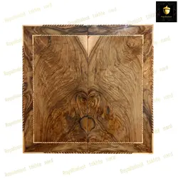 خرید تخته نرد تک بازی ریشه گردو 66 سانتی رویال بلوط