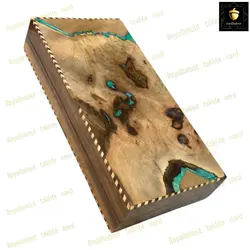 خرید تخته نرد تک بازی زبان گنجشک و رزین رویال بلوط