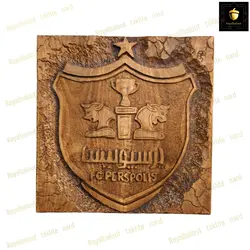 خرید تخته نرد منبت طرح پرسپولیس  رویال بلوط
