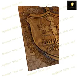 خرید تخته نرد منبت طرح پرسپولیس  رویال بلوط