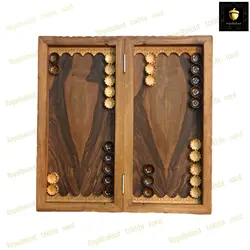 خرید تخته نرد منبت طرح پرسپولیس  رویال بلوط