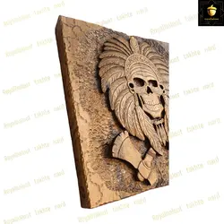 خرید تابلو تخته نرد منبت سرخ پوست رویال بلوط