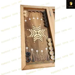 خرید تابلو تخته نرد منبت سرخ پوست رویال بلوط