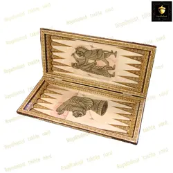 خرید تخته نرد خاتم نقاشی هخامنشی 28 | رویال بلوط