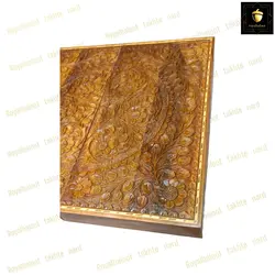 خرید تابلو تخته نرد منبت بته جقه چوب گردو براق کد 161 | رویال بلوط