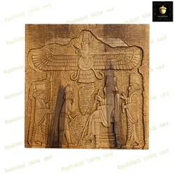 خرید تابلو تخته نرد منبت فروهر هخامنشی کد150 | رویال بلوط