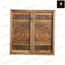 خرید تابلو تخته نرد منبت فروهر هخامنشی کد150 | رویال بلوط